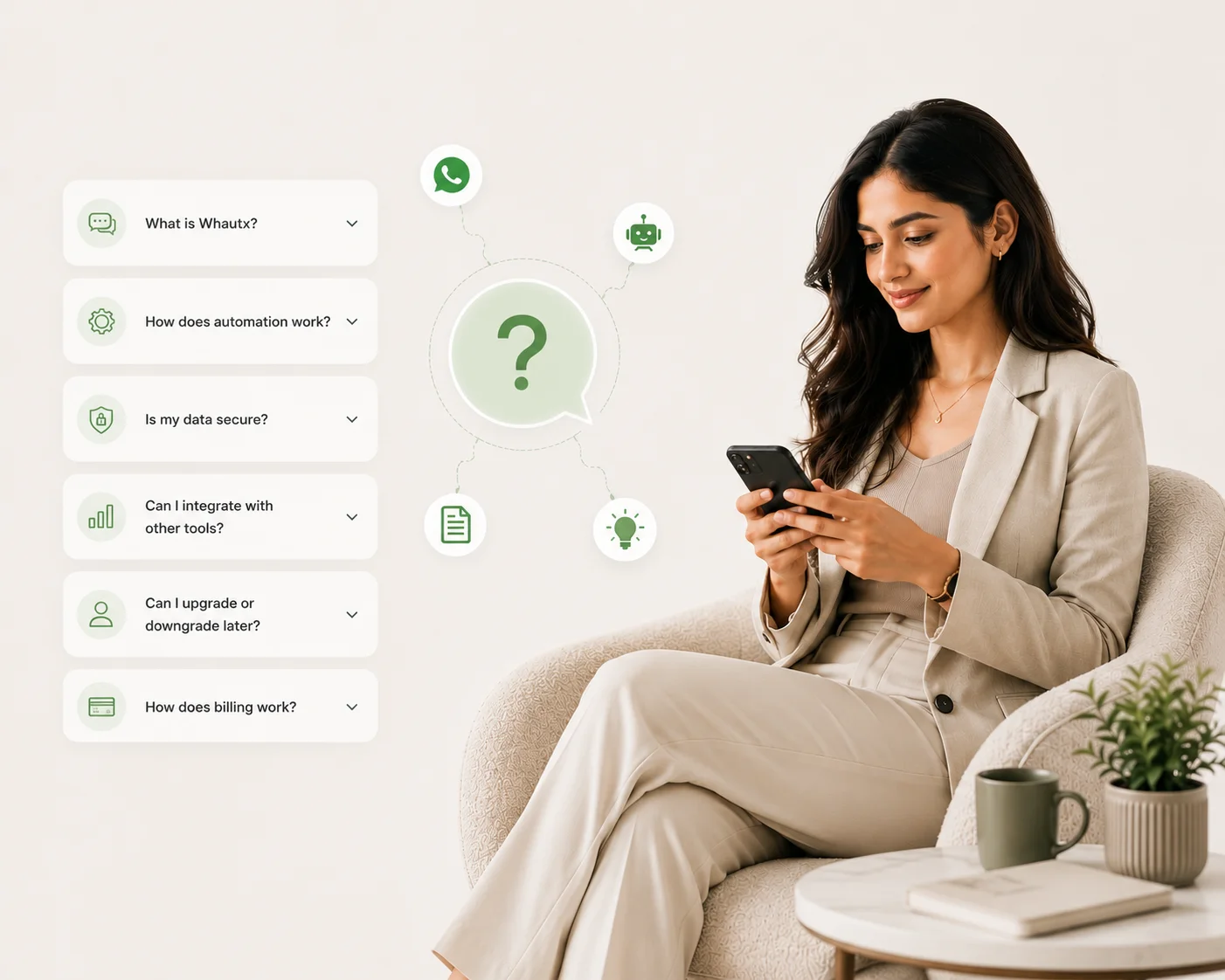FAQ answers about WhautX